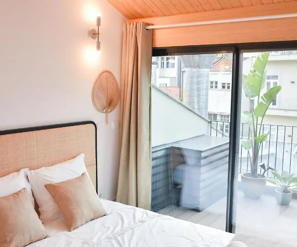 아파트 Charmosa Penthouse 2 Quartos - Batalha - - N 포르투