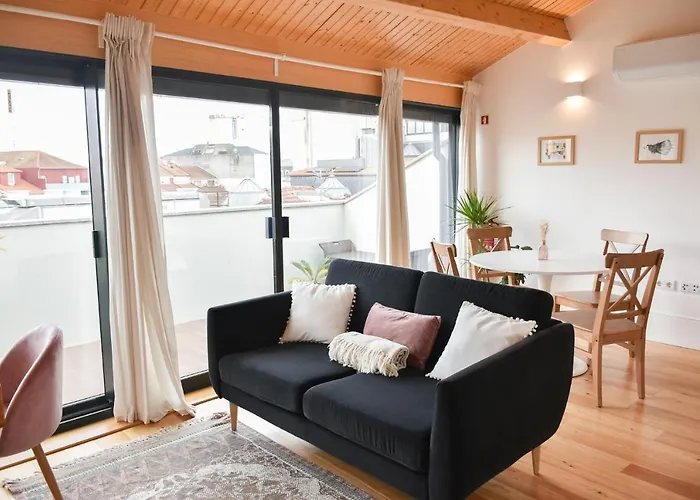 Апартаменты Charmosa Penthouse 2 Quartos - Batalha - - N *